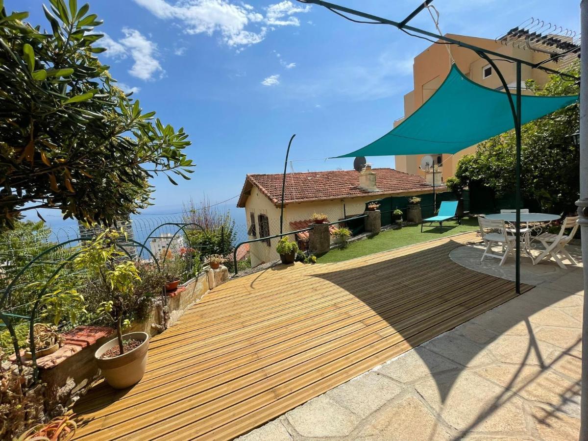 Maison Avec Jardin, Vue Mer Aux Portes De Monaco Beausoleil Buitenkant foto